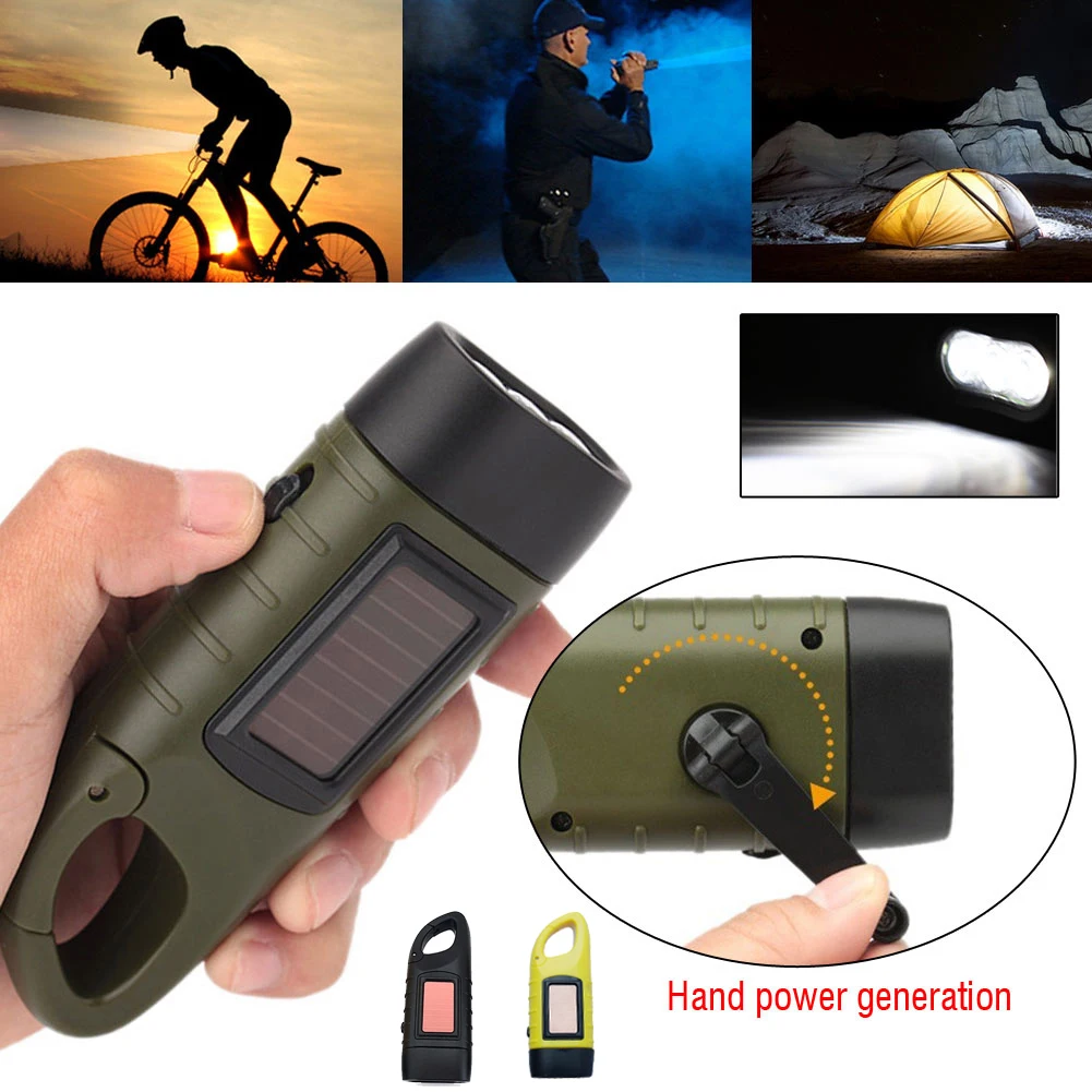 LED 손전등 핸드 크랭크 태양열 충전식 생존 장비 낚 - Fishing Boat Navigation Light 리뷰 및 가격